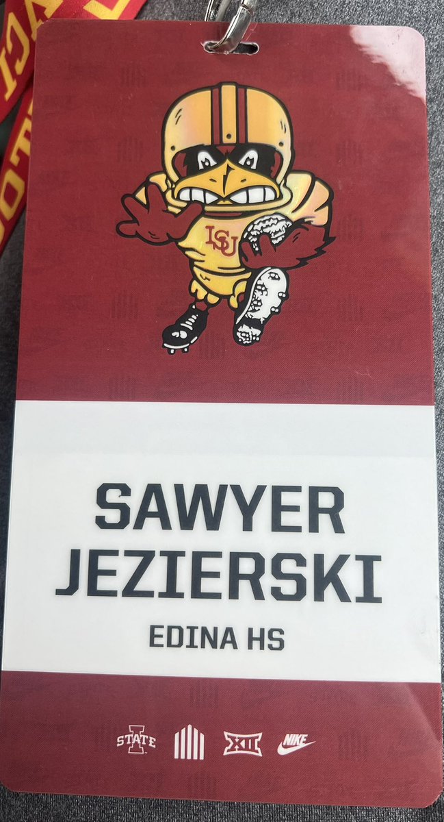 Sawyer Jezierski (@sawyerjezierski) on Twitter photo Had a great time <a href="/CycloneFB/">Iowa State Football</a> today! Thanks for having me — can’t wait to be back! <a href="/CoachRasheed/">Eli Rasheed</a> <a href="/Coach_NPauley/">Noah Pauley</a> <a href="/ISUMattCampbell/">Matt Campbell</a> <a href="/TrentSlattenow/">Trent Slattenow</a> <a href="/EdinaFBRecruits/">Edina Football Recruiting</a> <a href="/OJW_Scouting/">PrepRedzone Oliver</a> <a href="/AllenTrieu/">Allen Trieu</a> Had a great time <a href="/CycloneFB/">Iowa State Football</a> today! Thanks for having me — can’t wait to be back! <a href="/CoachRasheed/">Eli Rasheed</a> <a href="/Coach_NPauley/">Noah Pauley</a> <a href="/ISUMattCampbell/">Matt Campbell</a> <a href="/TrentSlattenow/">Trent Slattenow</a> <a href="/EdinaFBRecruits/">Edina Football Recruiting</a> <a href="/OJW_Scouting/">PrepRedzone Oliver</a> <a href="/AllenTrieu/">Allen Trieu</a>
