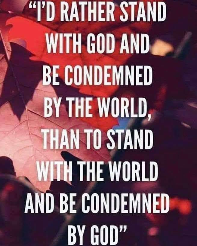 Who do you stand with?