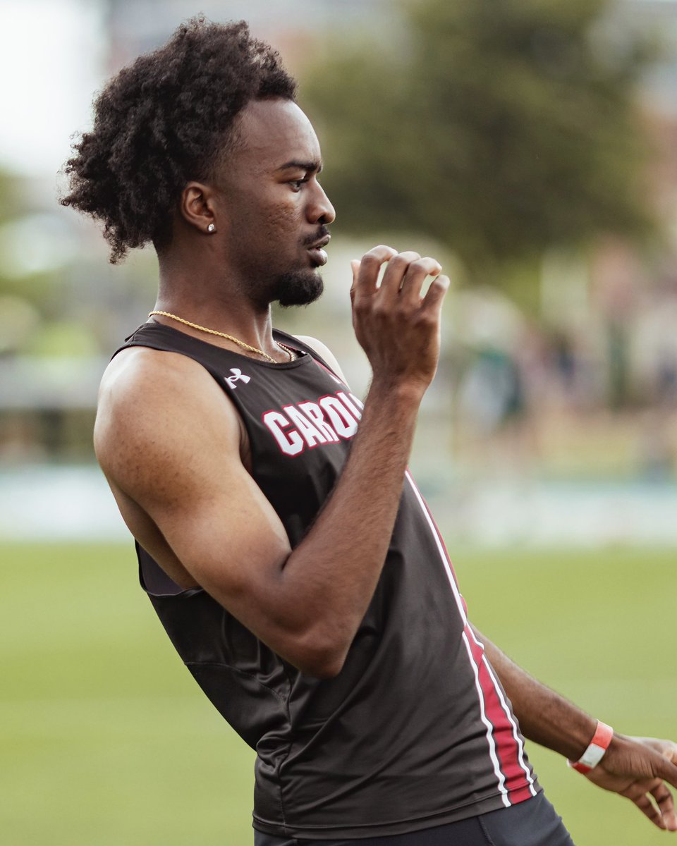 GamecockTrack's tweet photo. New season-best in the high jump (2.13m) for Channing as he jumps to 16th in the East Region 🤙 https://t.co/iyQzVA6DXD
