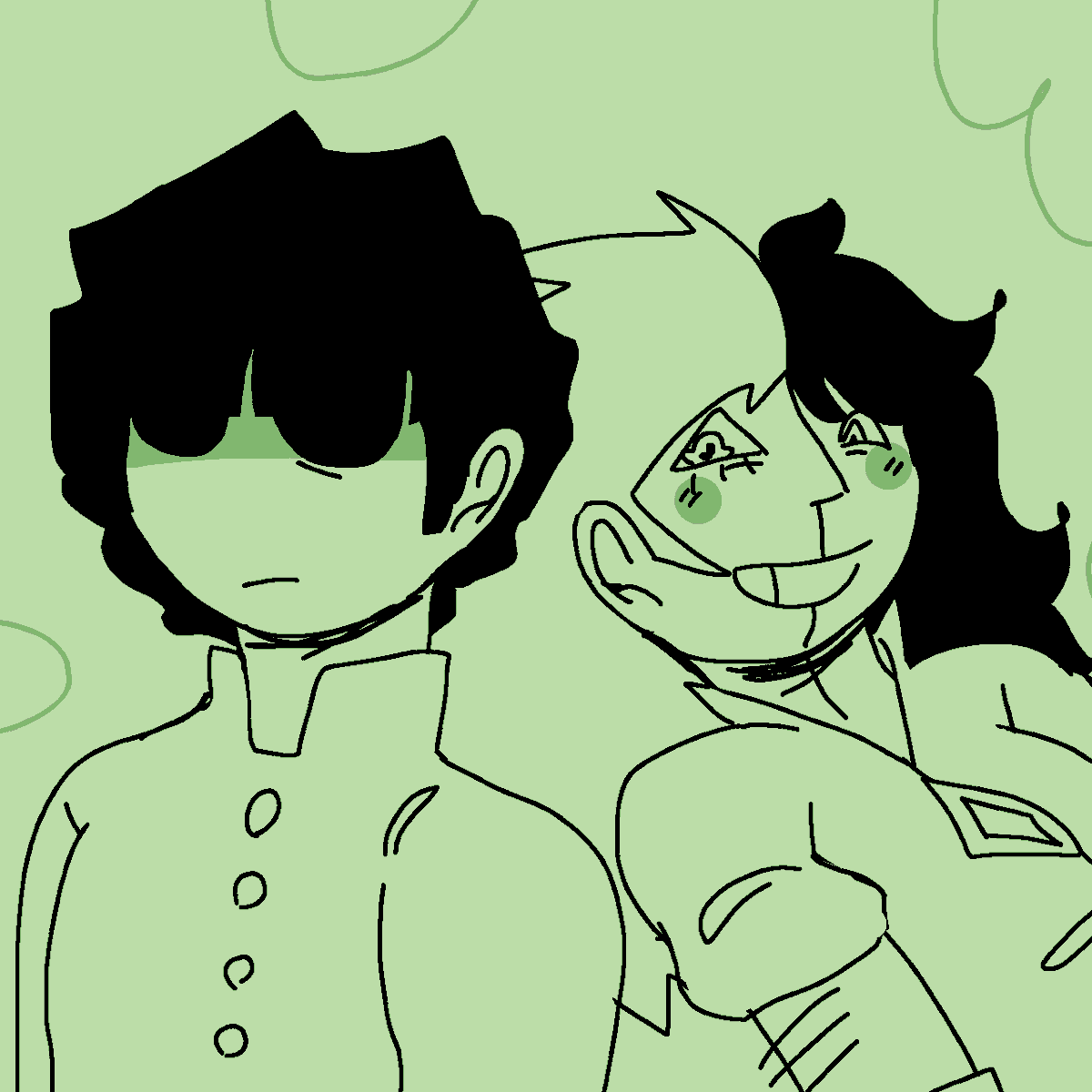 IAmCoreMob's tweet image. She won't leave me alone.