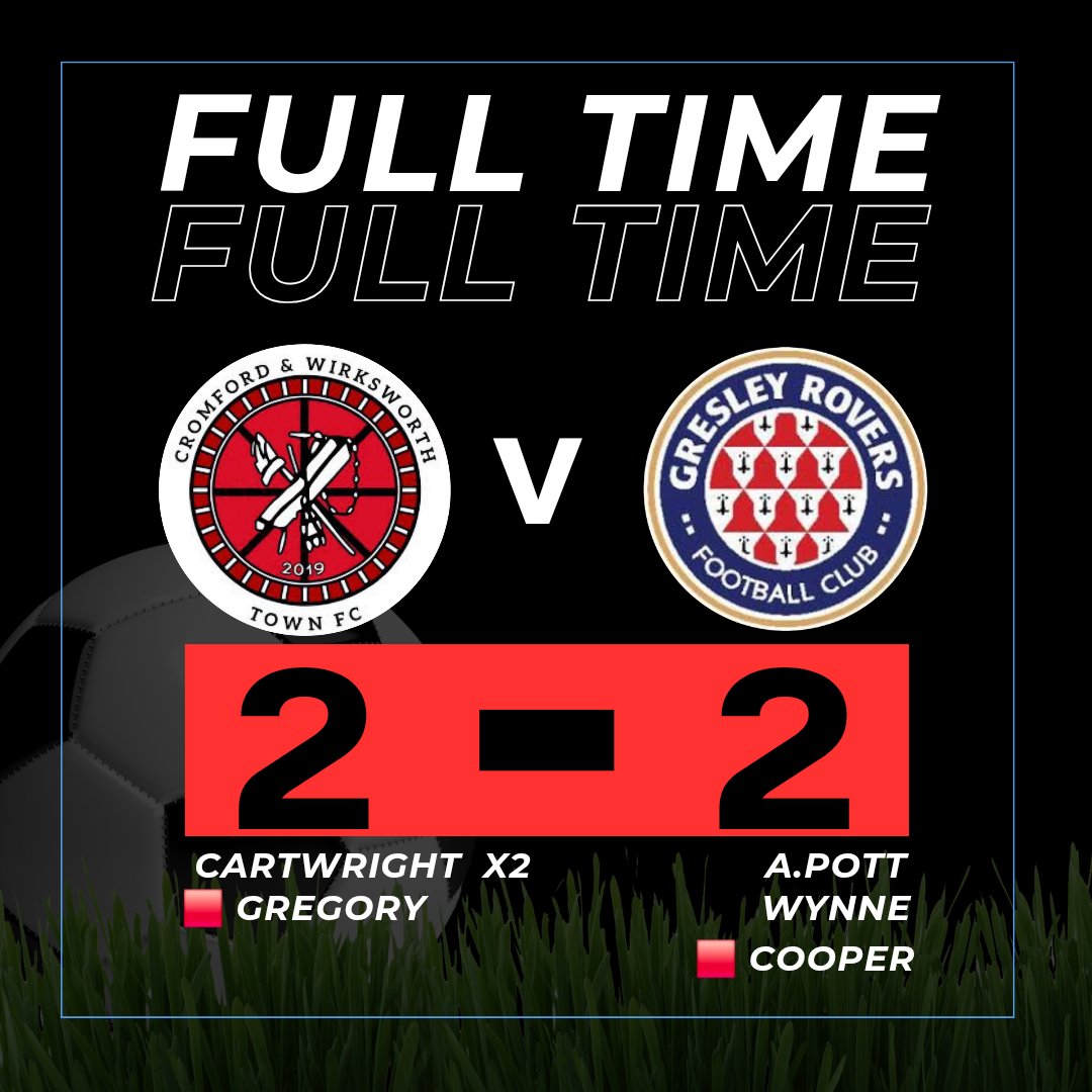 🔴⚫️We extended our unbeaten run to five games despite throwing away a 2-0 lead, which saw both teams finish the game with 10 men. Special mention to Ben Cartwright for his second goal, which was definitely up there with one of our best goals of the season.🔴⚫️