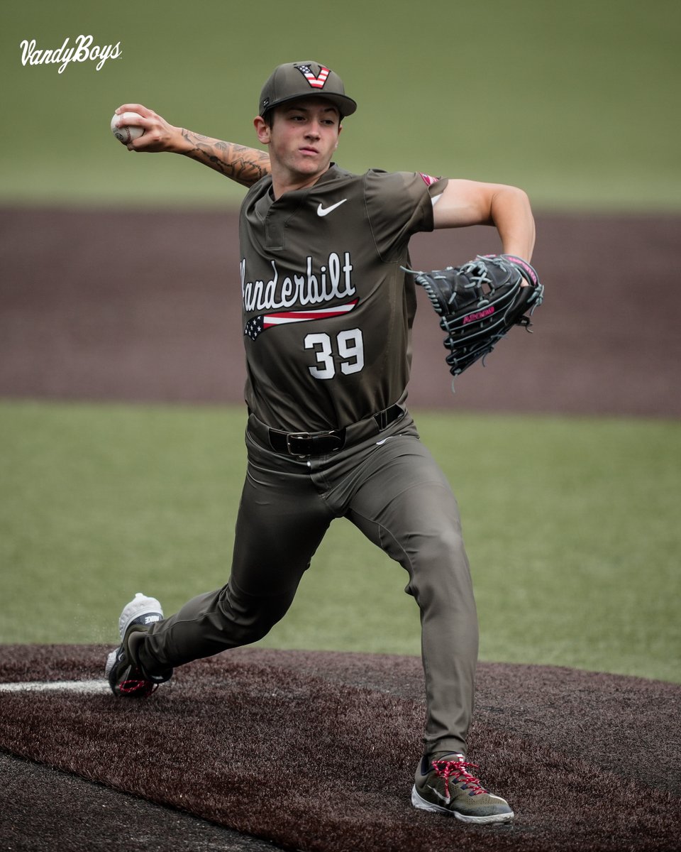 VandyBoys's tweet image. Career day for @ConnorFennell7 

5.2 IP, 3 H, 2 R, 11 K, 0 BB