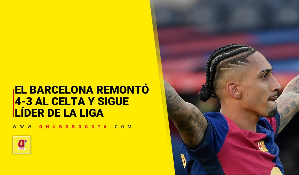 digital_bo70600's tweet photo. #Deportes El FC Barcelona ganó el partido contra el Celta de Vigo tras ir perdiendo 3 a 1.
https://t.co/7pVPLY1Lgu https://t.co/58r0LthCzW
