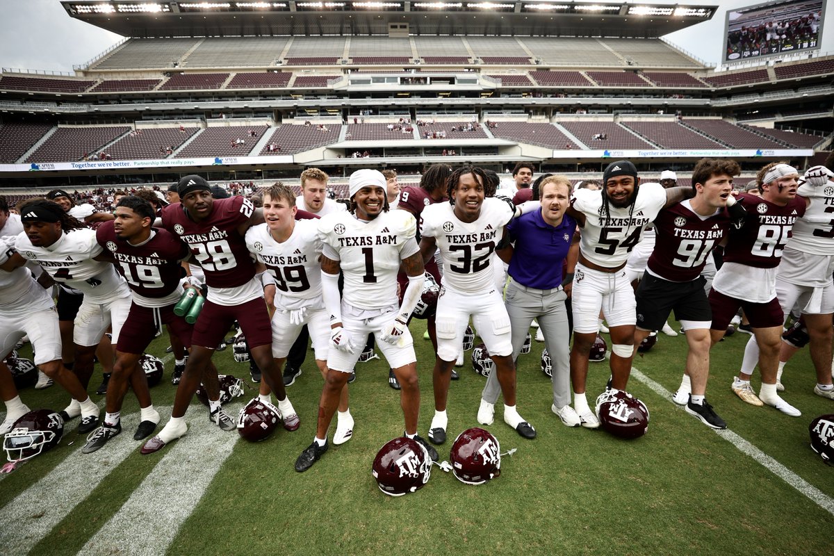AggieFootball's tweet photo. Y’all know the drill 👍 https://t.co/QCfyaN1Kss