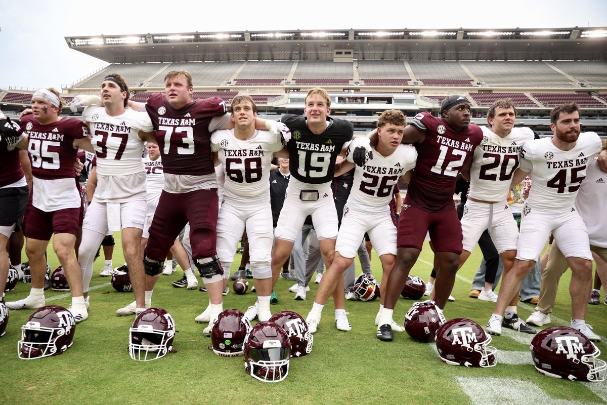 AggieFootball's tweet photo. Y’all know the drill 👍 https://t.co/QCfyaN1Kss