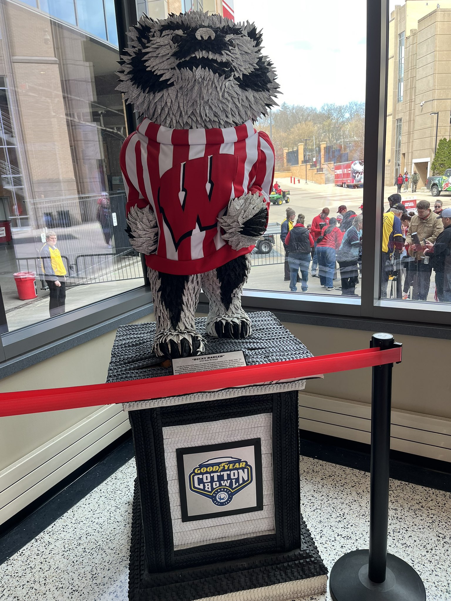Wisconsin Bucky Badger FMA Face Mask Wisconsin Bucky Badger FMA Face Mask