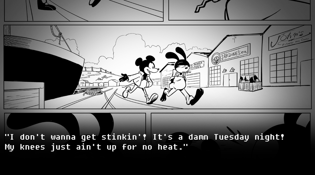 InverseNinjas's tweet photo. Voice lines for Oswald by the irreplaceable @spongmonitor and Mickey Mouse by the incredibly talented @flaconadir are DONE!!!!

A hearty and full-bodied thank you to both of these incredibly talented dudes! https://t.co/5x6CGAPQjH