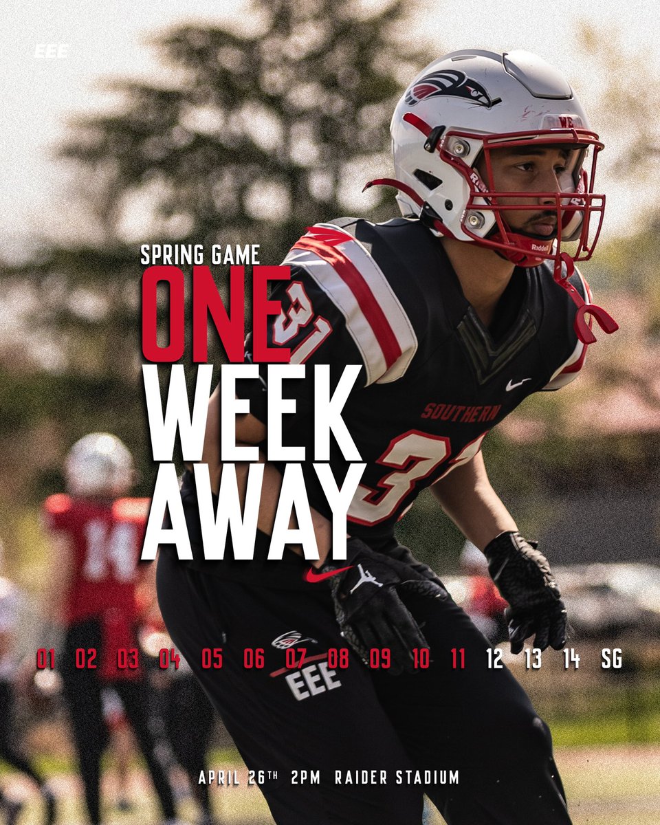 One Week Out‼️

Red v White Spring Game, 2pm.

#WE / #UpTheMO