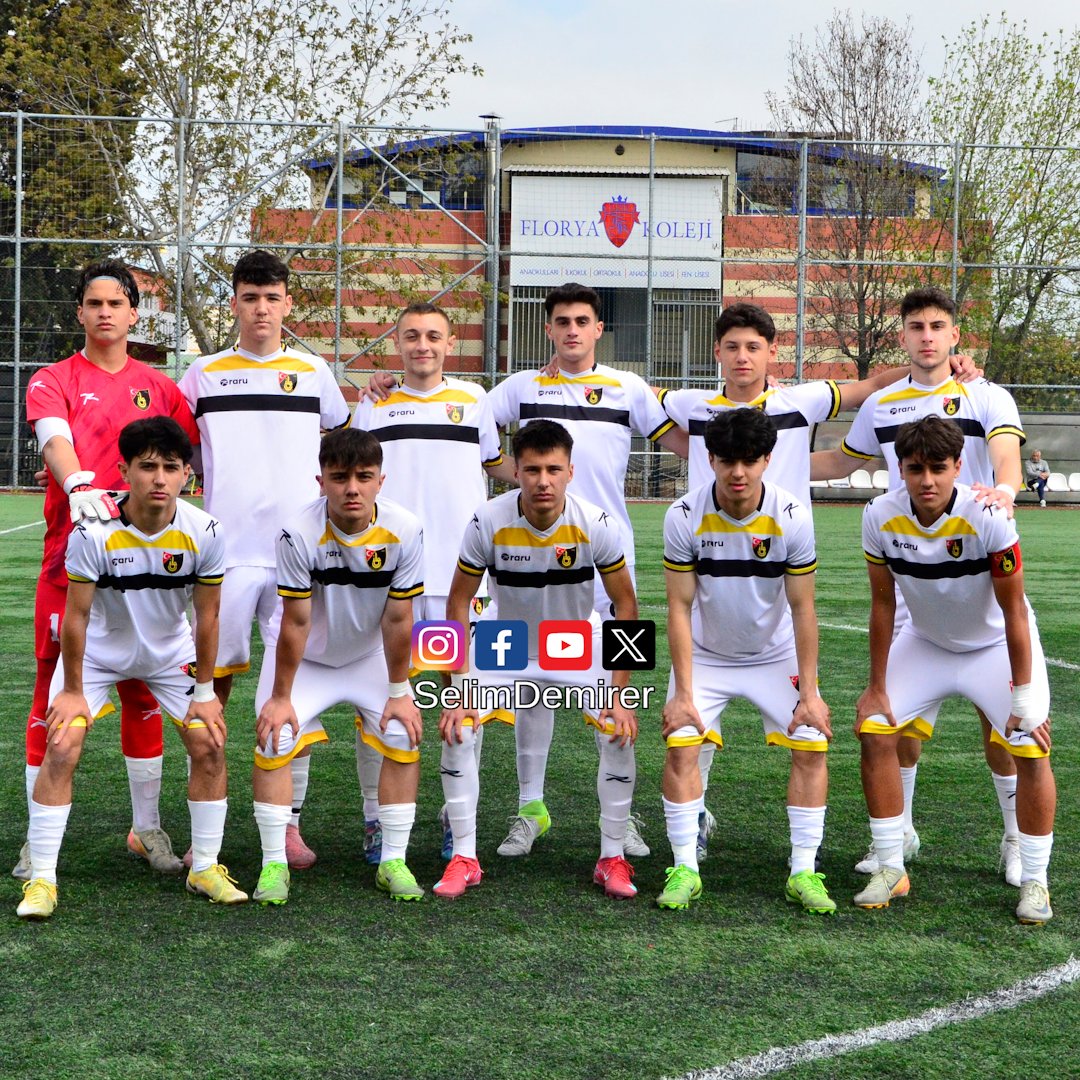 selimdemirer's tweet photo. TFF U17 Elit A Akademi Ligi 1. Grup 32. hafta maçında İstanbulspor, sahasında Fenerbahçe'ye 2-2 berabere kaldı.

📸 Fotoğraflar: https://t.co/emztjq8MEI

🏆 U17 Akademi Ligi 32. Hafta Maçı
⚔️ @istanbulspor 2-2 @fbakademi 
📅 19 Nisan 2025 Cumartesi
🕣 15.00
🏟 İBB Şenlikköy Stadı https://t.co/MUeOjmDiJn