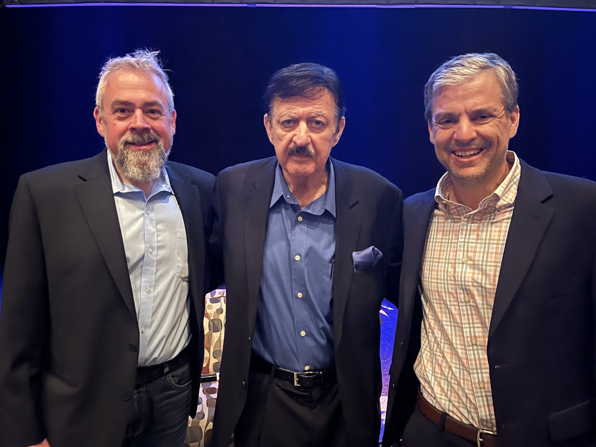 .<a href="/wbtradio/">News Talk 1110 & 99.3 WBT</a> <a href="/PeteKaliner/">Pete Kaliner</a> &amp; <a href="/BoThompsonWBT/">Bo Thompson</a> hanging with the Legend, George Noory of <a href="/coasttocoastam/">Coast to Coast AM</a> ! George Noory Live! at The Booth Playhouse in Charlotte <a href="/CLTgov/">City of Charlotte</a>. #WBT #Radio #TalkRadio #GeorgeNoory #CoastToCoastAM #BloomenthalArts #BoothPlayhouse #Charlotte #NorthCarolina #CLT