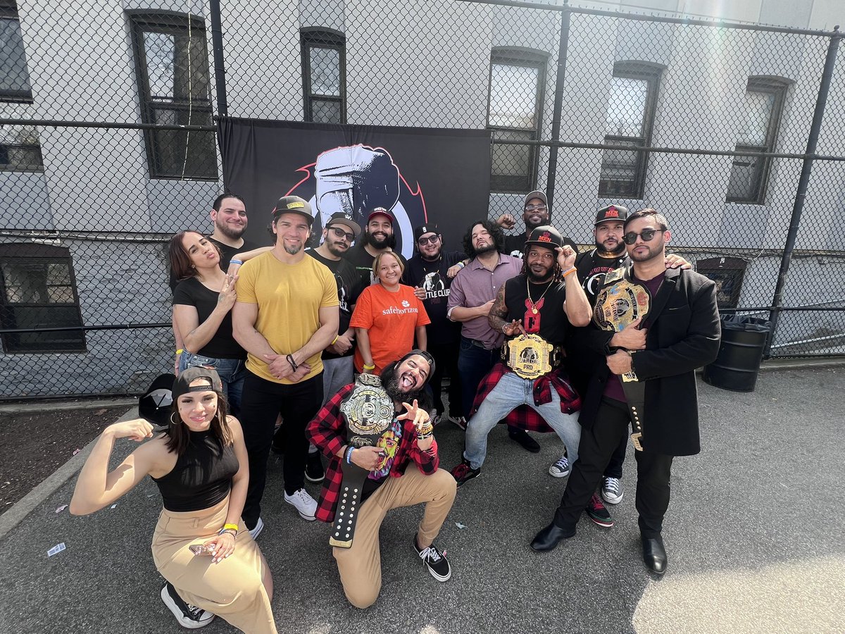 THE COLOSSAL ONE β’οΈ (@colossalmikelaw) on Twitter photo On this #WrestleMania weekend . Despite any disagreements between these athletes it is a testament to their dedication to representing not only of <a href="/BCPFOS/">B.C.P. Fallout Shelter</a> but also a representation of the diversity that is <a href="/Battleclubpro/">Battle Club Pro</a> . On this #WrestleMania weekend . Despite any disagreements between these athletes it is a testament to their dedication to representing not only of <a href="/BCPFOS/">B.C.P. Fallout Shelter</a> but also a representation of the diversity that is <a href="/Battleclubpro/">Battle Club Pro</a> .
