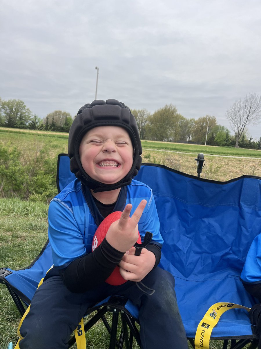 PreK/K Titans move to 2-1! 
20-18 Win, Max gets his 2nd TD #WIN