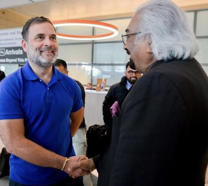 Welcome to the USA, Rahul Gandhi! A voice for the youth, for democracy, and for a better future. Let’s listen, learn, and build together. #RahulGandhiUSA #YoungIndiaSpeaks  #SamPitroda