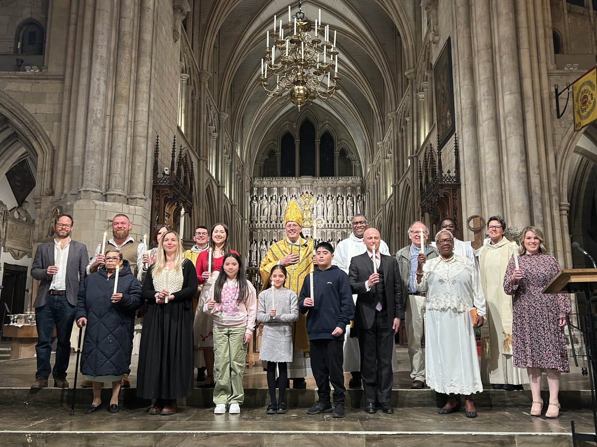 Bishop of Southwark (@bishopsouthwark) on Twitter photo Alleluia! Christ is Risen! He is Risen indeed! Alleluia! A joy to celebrate the Paschal mystery this night <a href="/Southwarkcathed/">Southwark Cathedral</a> with twelve candidates for the sacrament of confirmation - may they know more deeply the joy of the Gospel Alleluia! Christ is Risen! He is Risen indeed! Alleluia! A joy to celebrate the Paschal mystery this night <a href="/Southwarkcathed/">Southwark Cathedral</a> with twelve candidates for the sacrament of confirmation - may they know more deeply the joy of the Gospel