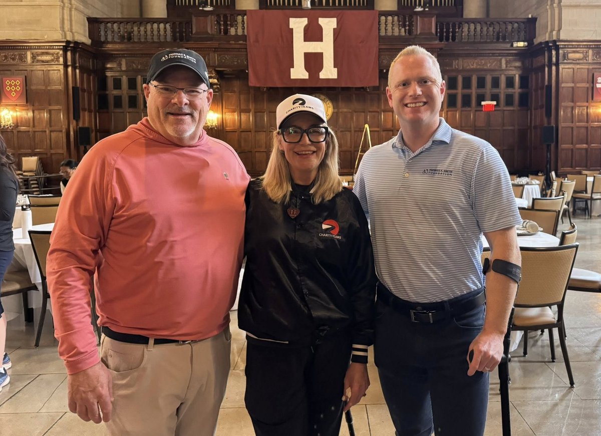 WOW. What an inspiring day in Boston to kick off the 129th <a href="/bostonmarathon/">Boston Marathon</a> 💛💙
 
Between starting the day off at the <a href="/charityteams/">CharityTeams.com</a>  breakfast at the Harvard Club to Thomas, Jake and the Doug Flutie, Jr. Foundation participating  in the <a href="/BankofAmerica/">Bank of America</a>  BM Expo panel discussion on
