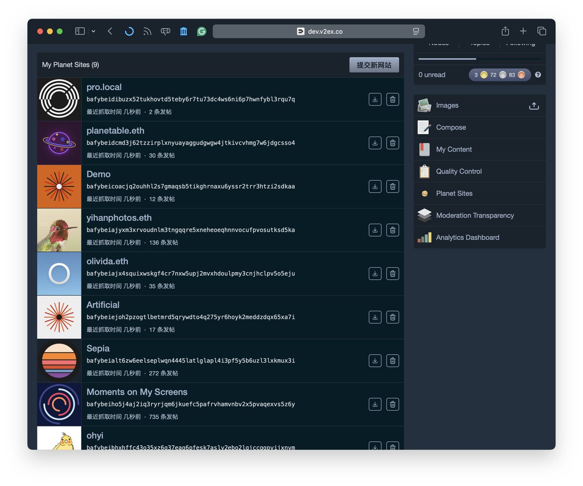 V2EX (@V2EX) / Posts / X