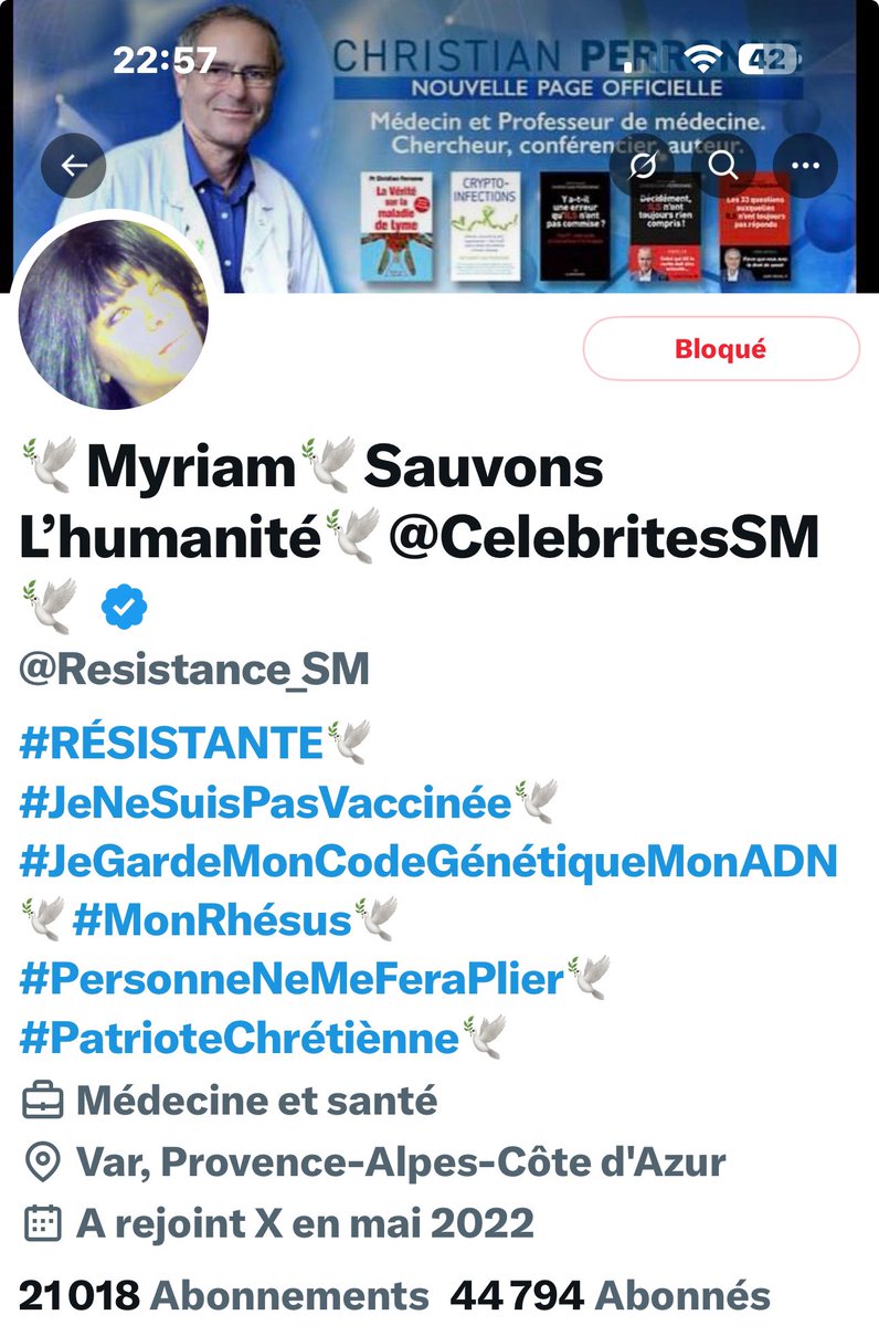 Une idée de ce que veut dire CélébritésSM dans la profil de Mymy La Qagole Avinée ? Elle a des infos sur les clubs SM des stars  pédosatanistes ? 
PS : le catégorie médecine est à hurler de rire. 
Sacrés Qonspis.