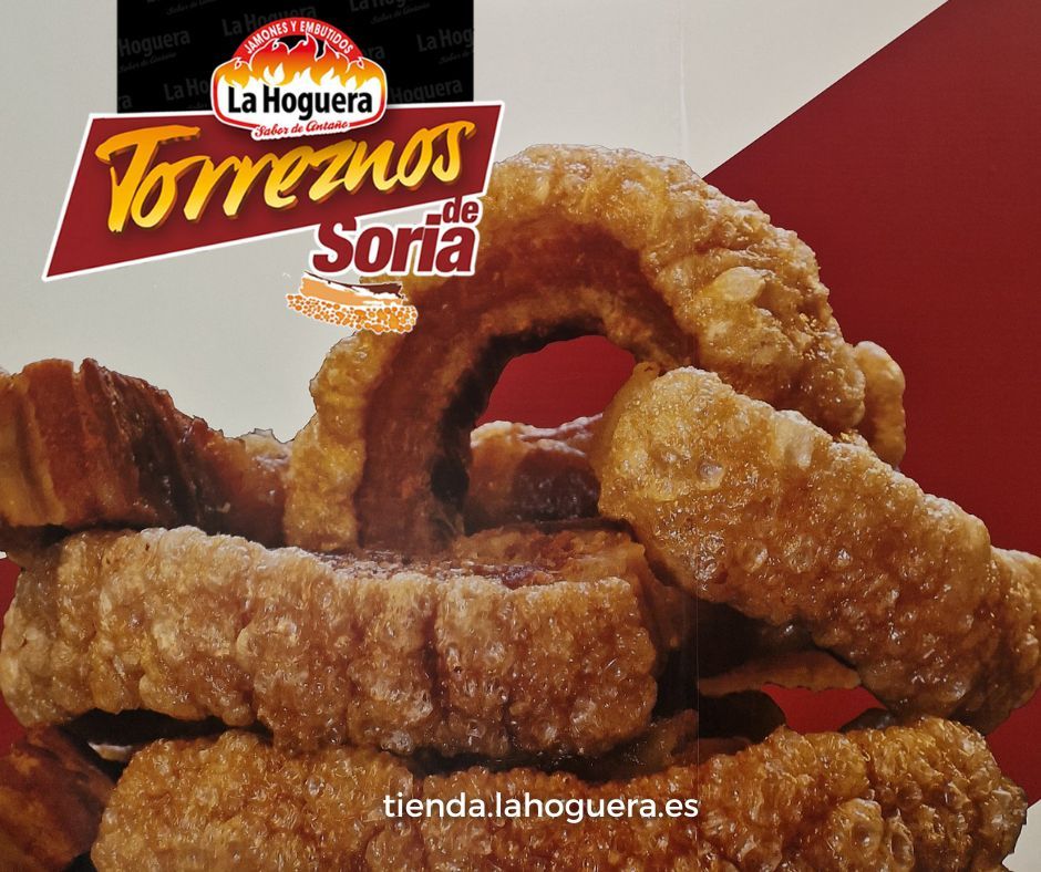 👉 De un cerdo sano, una panceta de calidad. De una panceta de calidad, ¡el mejor torrezno! Con su textura crujiente y su inconfundible sabor…😋
🔥🛒 tienda.lahoguera.es 
#EmbutidosLaHoguera #PancetaDeCalidad #TorreznoDeSoria #Gastronomía #SaboresTradicionales