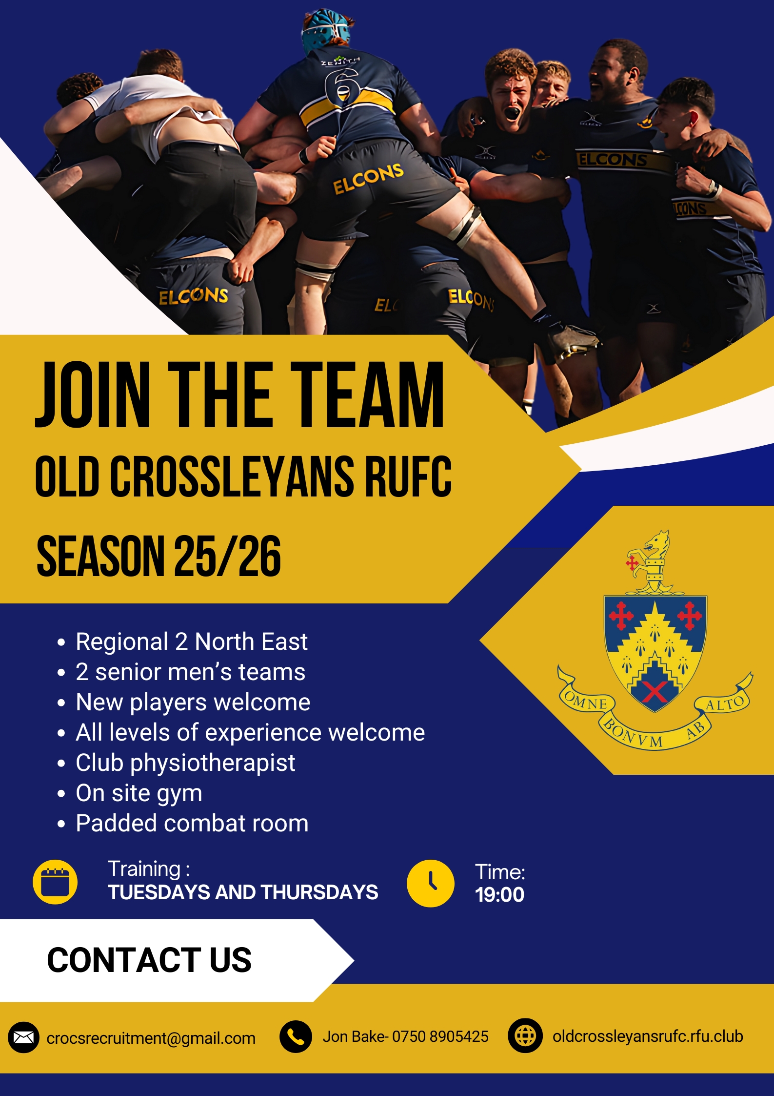 Old Crossleyans RUFC Women's Dark Navy Leisure Short Womens Old Crossleyans RUFC Women's Dark Navy Leisure Short Womens
