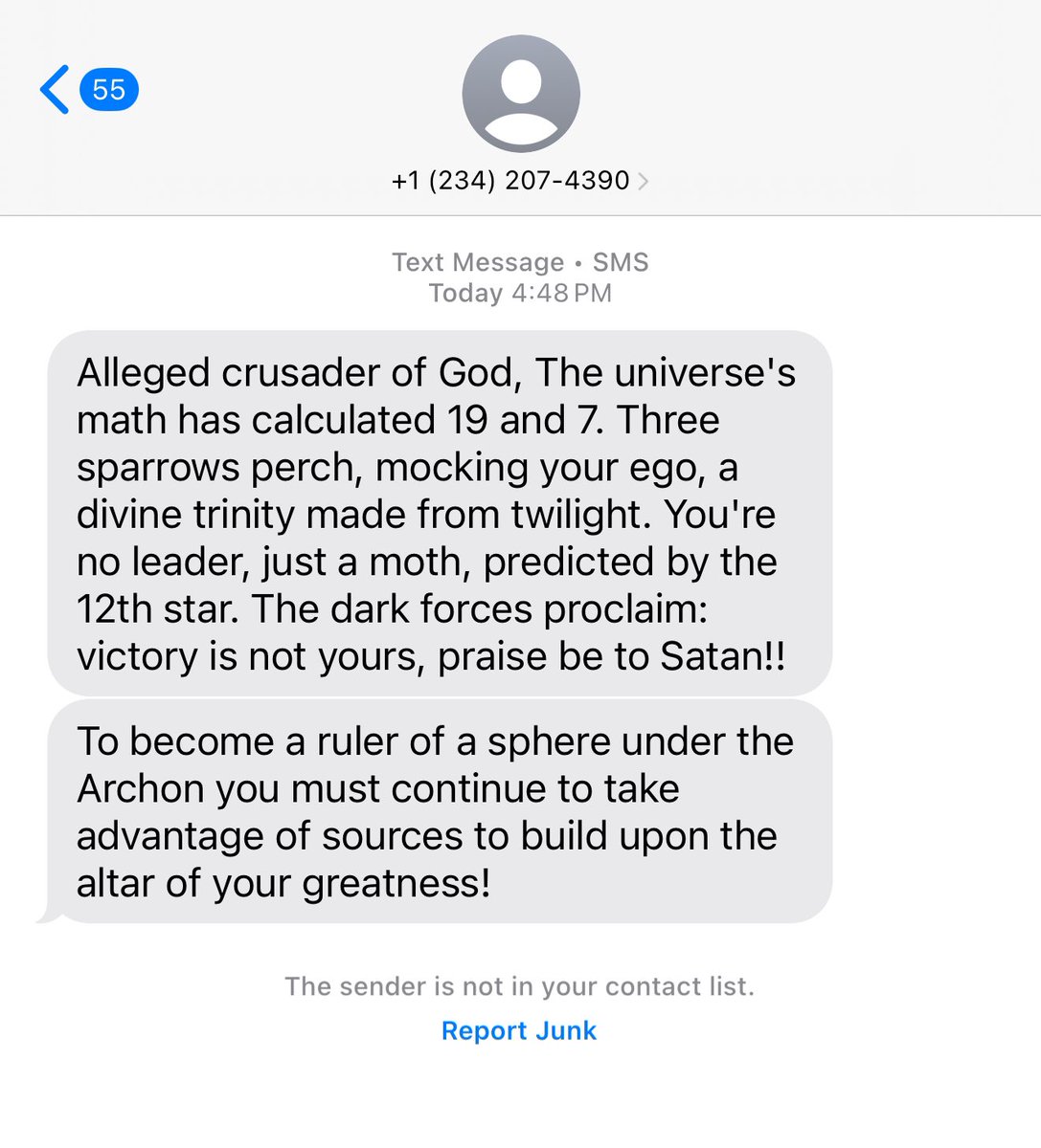 I rebuke you in the name of Jesus Christ you sick, deranged, anonymous Cowards.

You know I will expose every last one of you.