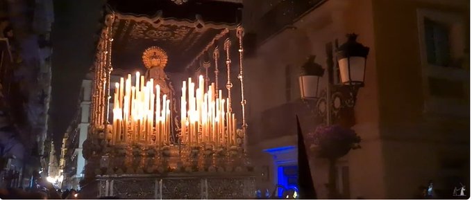 Vídeo de la Hermandad de la Buenas Muerte por la Calle Nueva de Cádiz 2025