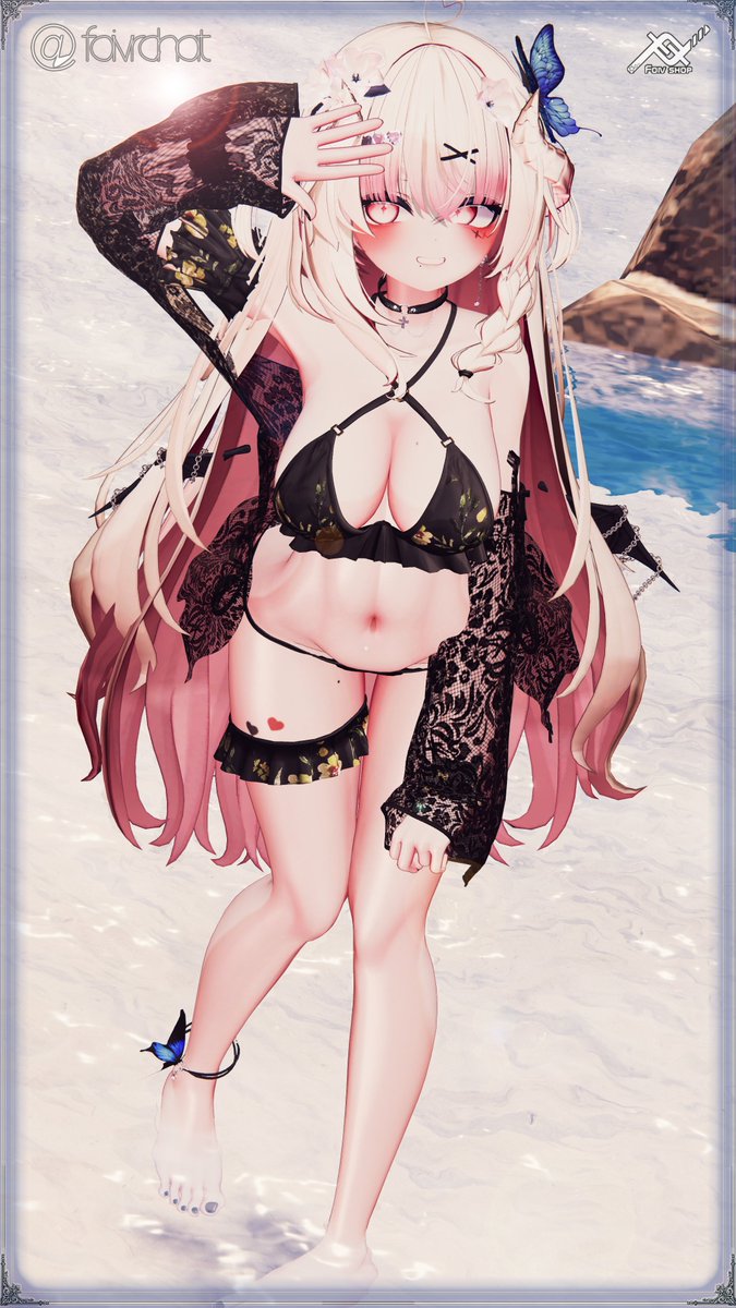 foivrchat's tweet photo. 「3D衣装モデル」Sunset (サンセット)
4月の新作衣装です！

対応モデルは「愛莉、しなの、萌、ミルティナ、マヌカ、ショコラ、シフォン、ライム、舞夜、ミルフィ」の10アバターです！

・販売記念イベント
1．25/04/20-25/04/27 フルセット2200円→1760円/単体1250円→1000円 20%OFF Sale!!!
2．「6名様にプレゼント企画」を行います！
・応募はこのポストをいいね、リポストしたらOK！

発表は 25/04/23(WED(水) の14時！
https://t.co/LxRpR88CKp