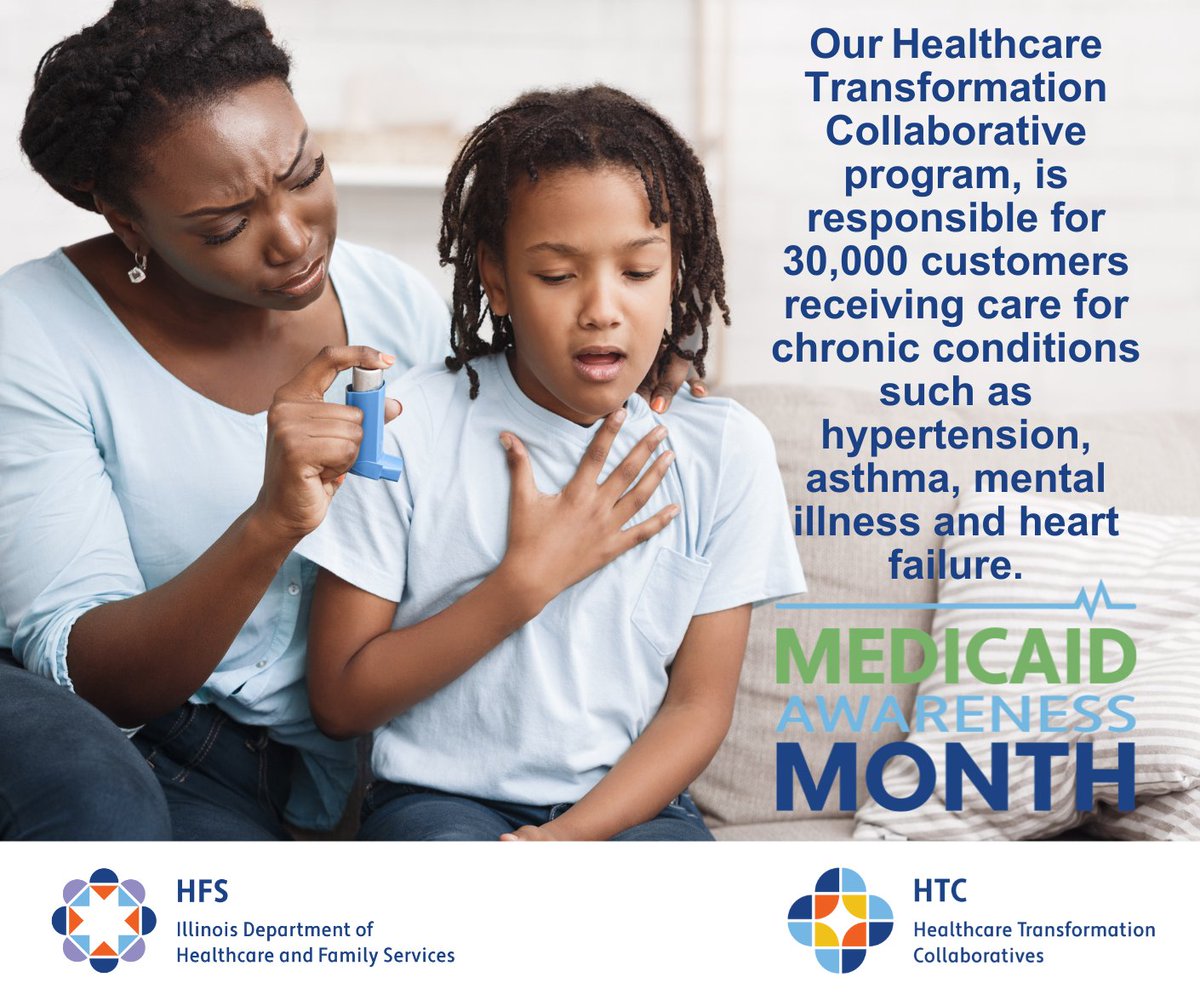 Since its start in 2021, the Healthcare Transformation Collaboratives (HTC) program, is responsible for 30,000 customers receiving care for chronic conditions such as hypertension, asthma, mental illness and heart failure. hfs.illinois.gov/healthcaretran…