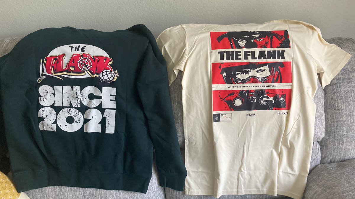 Lode_V2's tweet photo. @ZooMaa @TheFlank  Yo! Sorry to hear about your internet issues. But 🔥merch regardless. Thanks for all you do for the community! Solutely! https://t.co/yW2pnFJuLE