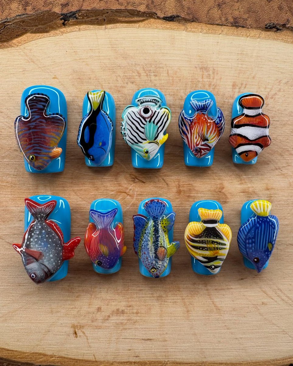 nailartchive's tweet photo. Press on nails by dwh.nails https://t.co/lwQawQhZiy