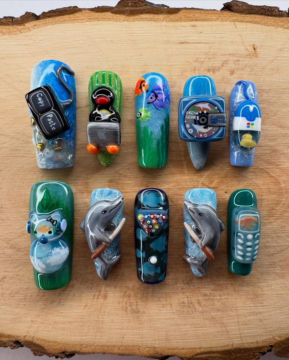 nailartchive's tweet photo. Press on nails by dwh.nails https://t.co/lwQawQhZiy