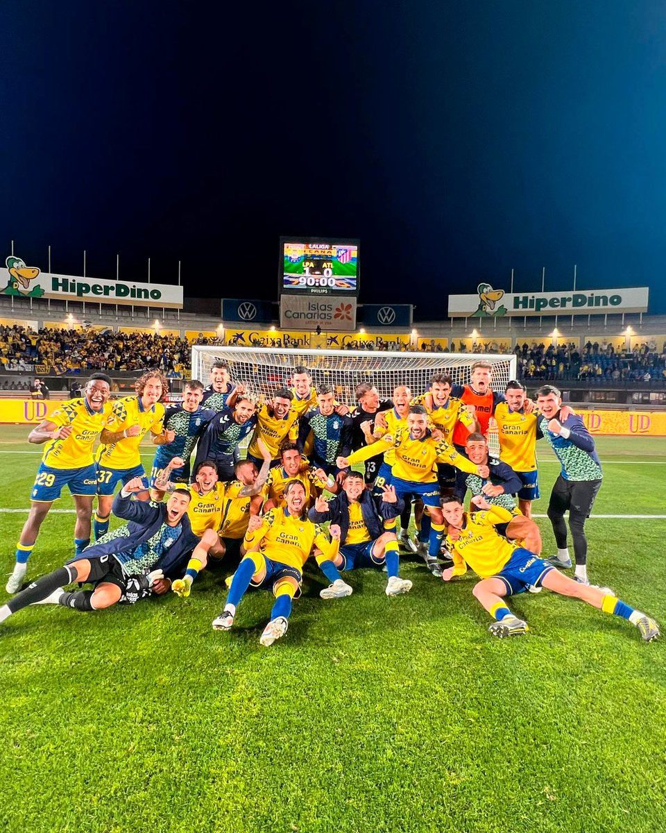 🫡 𝓨 𝓟𝓞𝓑𝓡𝓔 𝓓𝓔𝓛 𝓠𝓤𝓔 𝓠𝓤𝓘𝓔𝓡𝓐 𝓡𝓞𝓑𝓐𝓡𝓝𝓞𝓢 𝓛𝓐 𝓘𝓛𝓤𝓢𝓘Ó𝓝. 

😍😱🥳💛¡¡¡MI EQUIPOOOOO!!! 🤩🫠🔥💙

#LasPalmasAtleti #LaUniónDePorVida #LaUniónHaceLasPalmas
