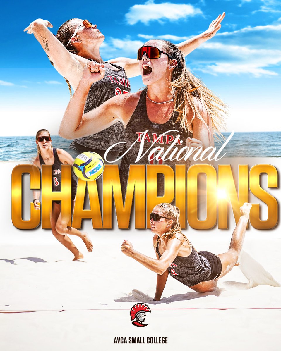 Did someone say 3️⃣-peat ‼️

@utampabeachvb captures its fifth AVCA Small College National Championship in program history 🏆