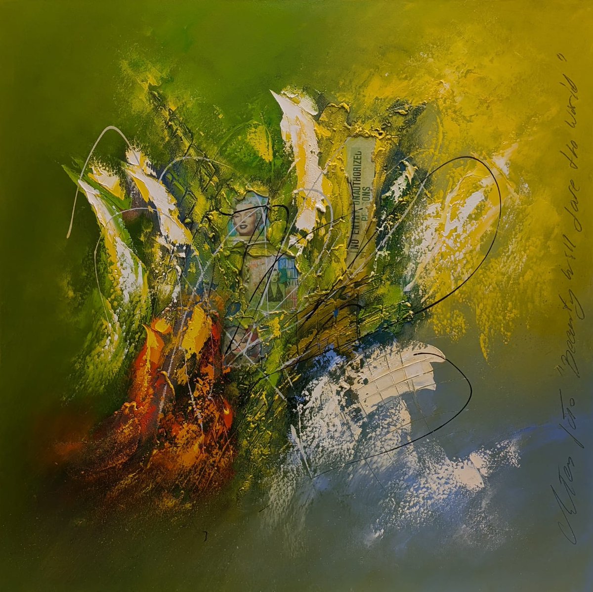 GalleryGeorge_'s tweet photo. 'Beauty will Save the World'
90 x 90cm
mixed media on canvas
DEC. 2010
$4,900 CDN

10 of artist Christian Soto's paintings are on display and available for purchase leading up to an for auction in support of @SurreyHospice 

Live Auction: https://t.co/1XxuRgo599

@HXBIA https://t.co/GjxaCNWJeo