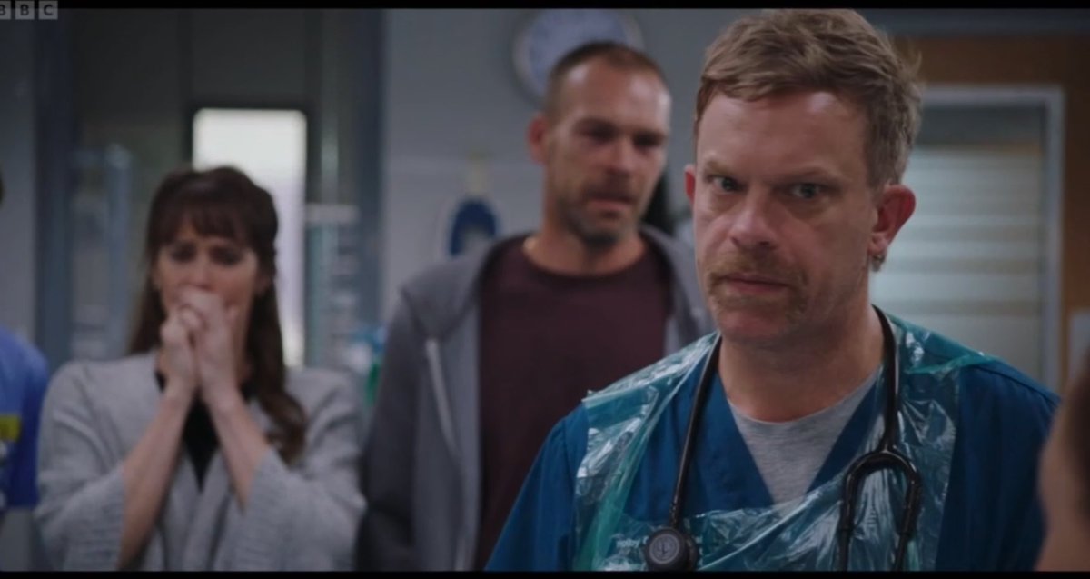 Dylan Keogh, didn't see him much again but brilliant like always 🫶 # Casualty