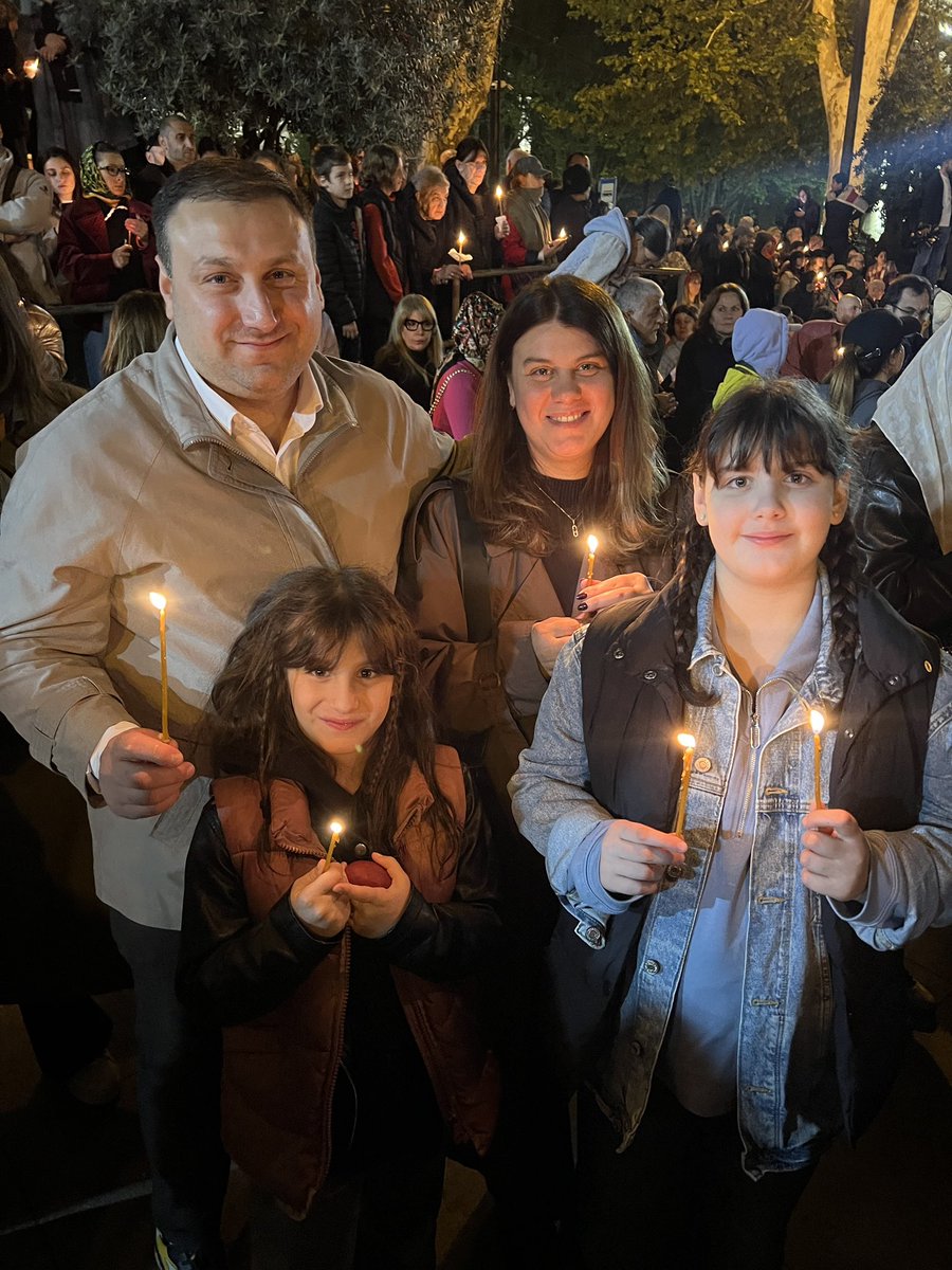LashaParulava's tweet photo. Jesus Christ is risen 🇬🇪❤️‍🔥✝️🙏
#HappyEaster2025 https://t.co/J9l3HWmsPM