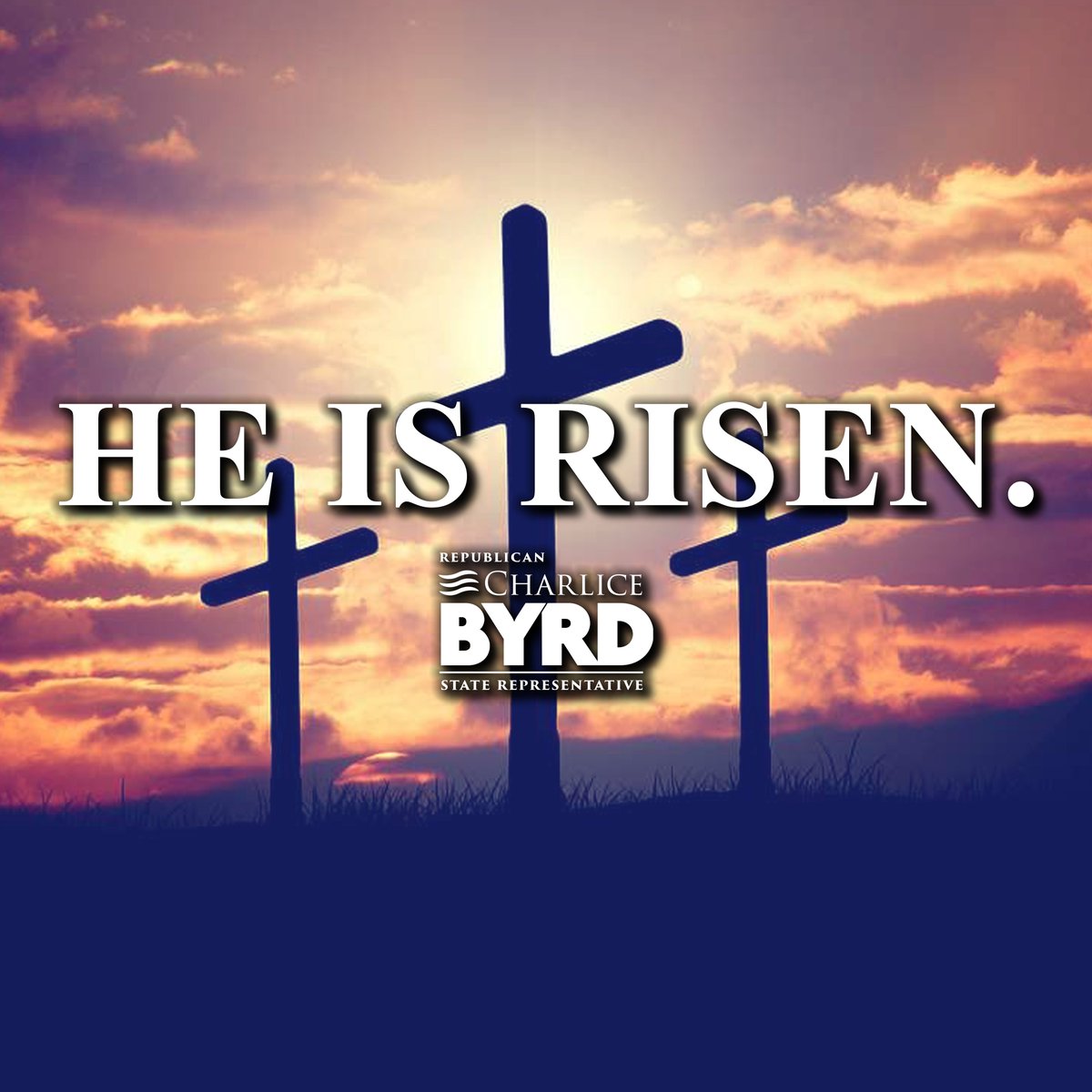 charlice_byrd's tweet image. He is risen. The greatest blessing. The greatest gift. Wishing everyone a Happy Easter!