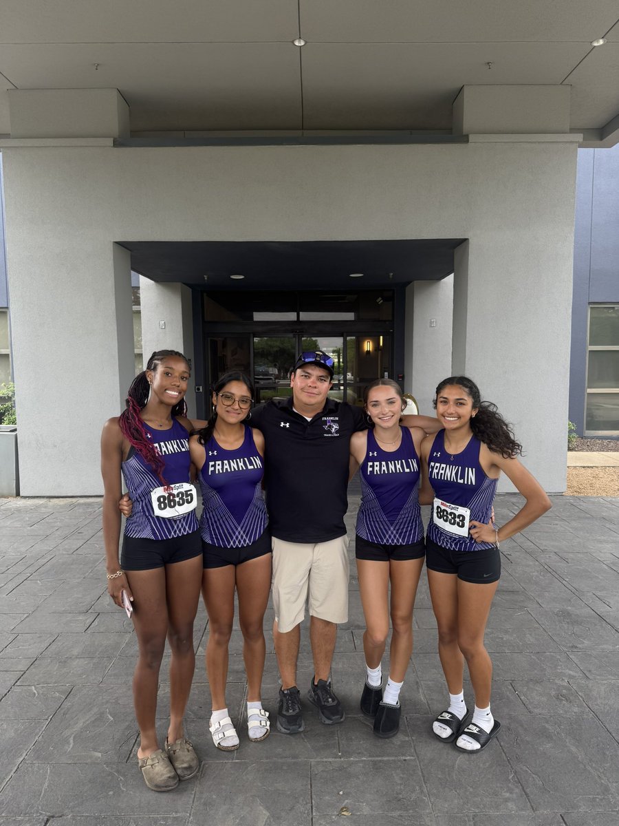 The season has come to a close for our girls the 4x400 caps it off with another PR and finishing with a 3:48.25  I am so proud of these young ladies and what’s in store for them.