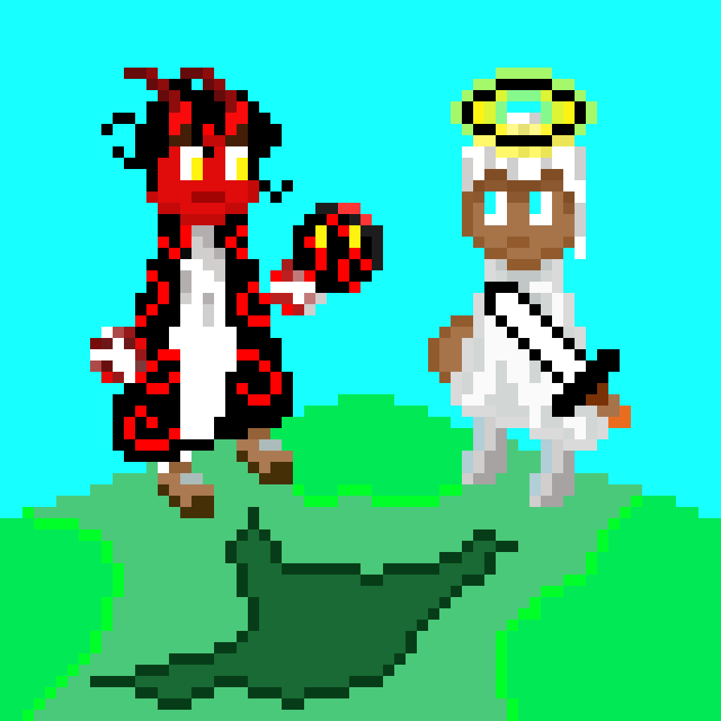 masterpixel14's tweet photo. Já jogaram polytopia? Eu gosto bastante, costumo chamar meus amigos para jogar em horas vagas.
@PaimonPin é um deles
(Have you ever played Polytopia? I really like it, I usually invite my friends to play in my free time.)
@PaimonPin is one
#pixelart #polytopia #digitalart https://t.co/vvBi5OEajs