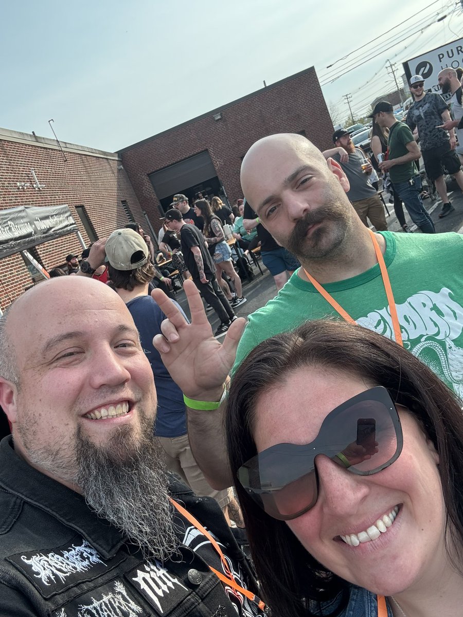 CoreyMirisola's tweet photo. Day3 #Hopsmokerfest @WidowmakerBrew lets fuckin go!!!! @HighCommandMA @EnforcedRVA @MournedMA #LeatherLung #HeldCaptive 🤘🏻🔥🤘🏻 @KatieRann306 @RobRossetti https://t.co/NRSMmi6PCW