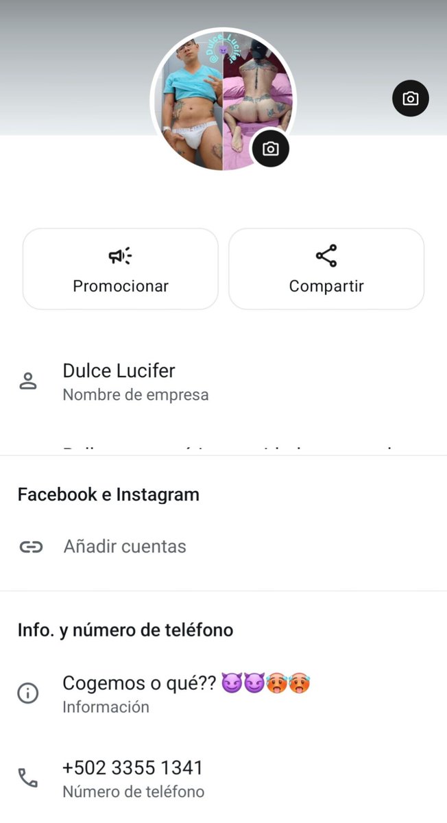 Dulce_Lucifer's tweet photo. Puede agregarme a Whatsapp o Telegram.

https://t.co/V8Q7bUOIom

https://t.co/bW90DrO2Am https://t.co/EPn8WrJWId