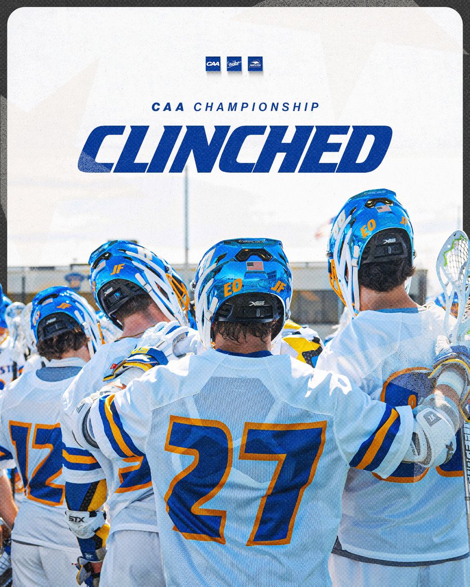 ☑️ <a href="/CAASports/">Coastal Athletic Association</a> Championship Berth‼️

#PrideOfLI