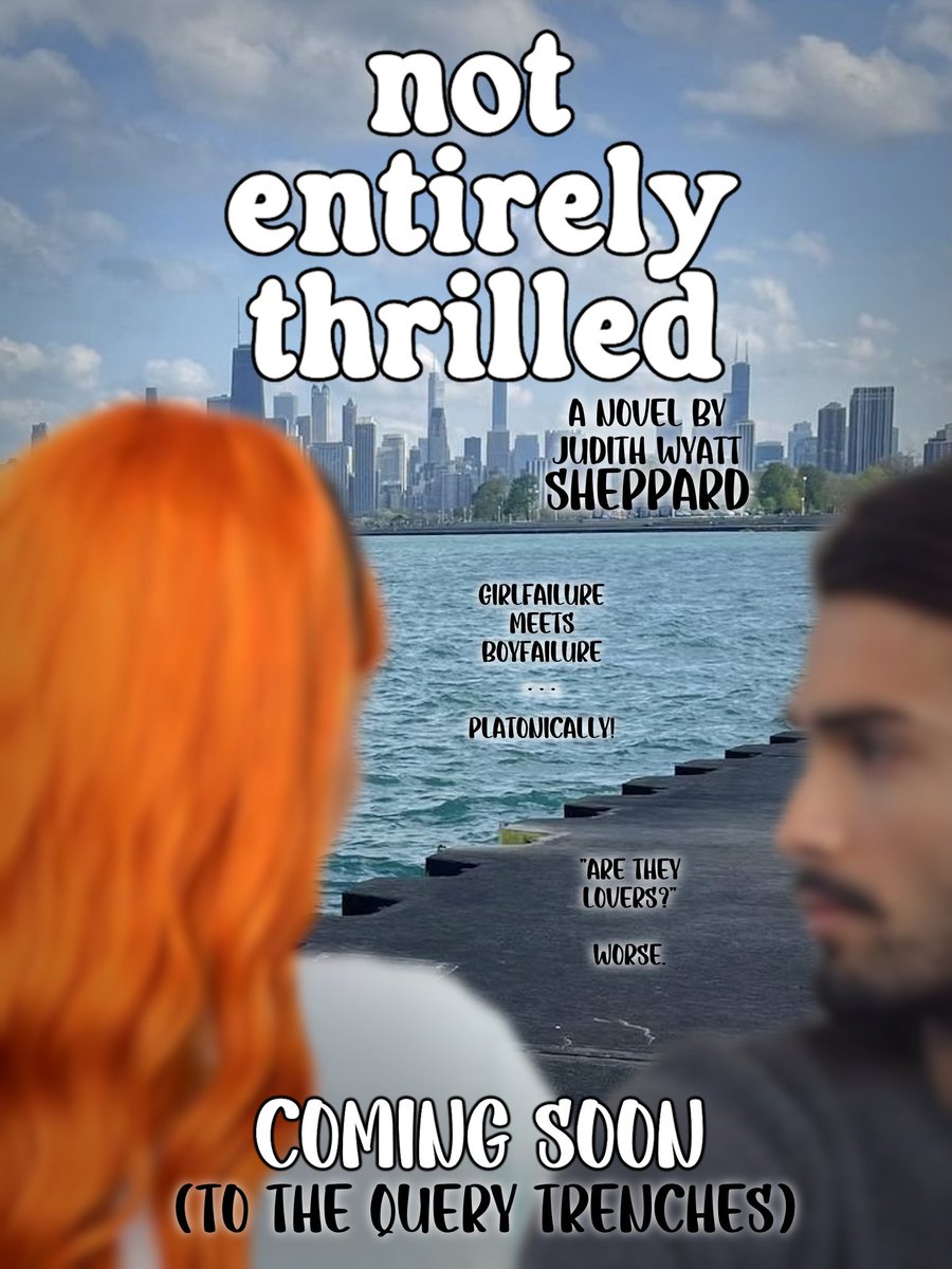 AuthorJWS's tweet photo. #PosterPitQ #A #C A woman makes a suicide pact with a stranger who ends up showing her that life is worth living. 🍊🧡 https://t.co/CdnYe9rLTA