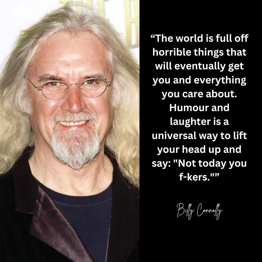 Wise words from Billy. 
Goodnight. ♥️