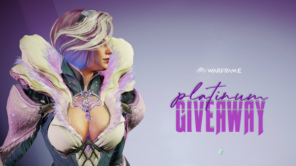 CaleyEmerald's tweet photo. 🎉 Giveaway!🎉

300 platinum to one lucky winner
To Enter: 

💗 Follow me
🔁 Repost this
🌷 That's it! 

I'll draw a winner Tuesday!
All plat prizes courtesy of 
@PlayWarframe https://t.co/x2C1Smez6x
