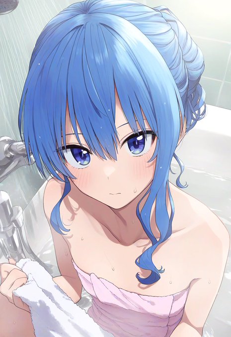 すいちゃんとお風呂