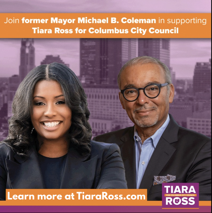 TiaraNRoss's tweet photo. I’m so proud to have the support of former Mayor Michael B. Coleman — a trailblazer, a true public servant, and someone who’s done so much to move our city forward. https://t.co/7BZG43QLEM