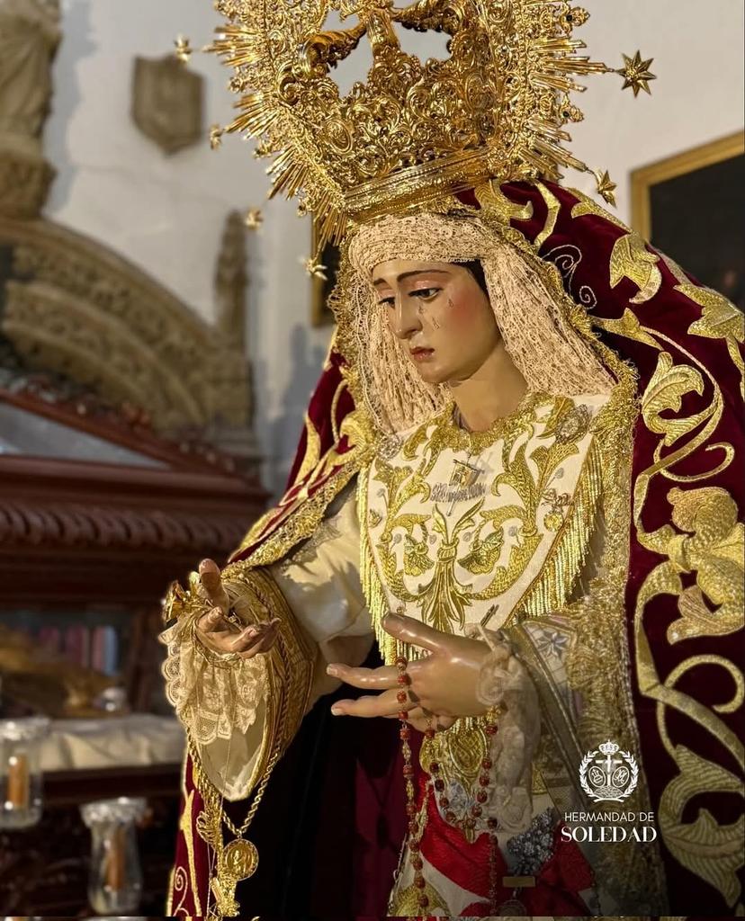 ✝️Domingo de Resurrección 

Cristo resucita y la comunidad Parroquial está de celebración.

En la mañana de gloria la querida hermandad de <a href="/hsoledadalgaba/">Hermandad de Soledad (La Algaba)</a> realiza su procesión de gloria.

Desearles una fructífera procesión de gloria donde los acompañaremos.

#ssantaalgaba25