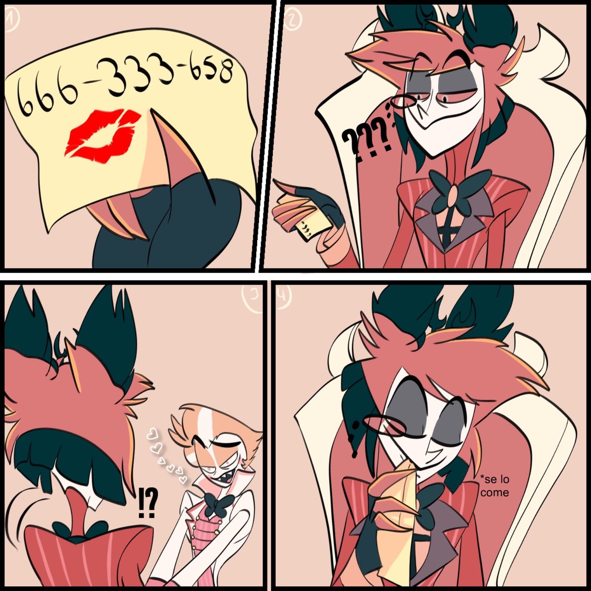 NamiGamer7's tweet photo. Creo que no entendió la indirecta Alastor ✨
#radioapple #appleradio #HazbinHotelLucifer #HazbinHotelAlastor #alastorxlucifer https://t.co/gTPXnbAiQq