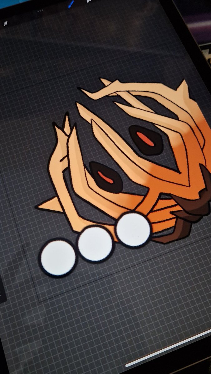tiktok sub emotes for a client 👹 #commsopen #artmoots