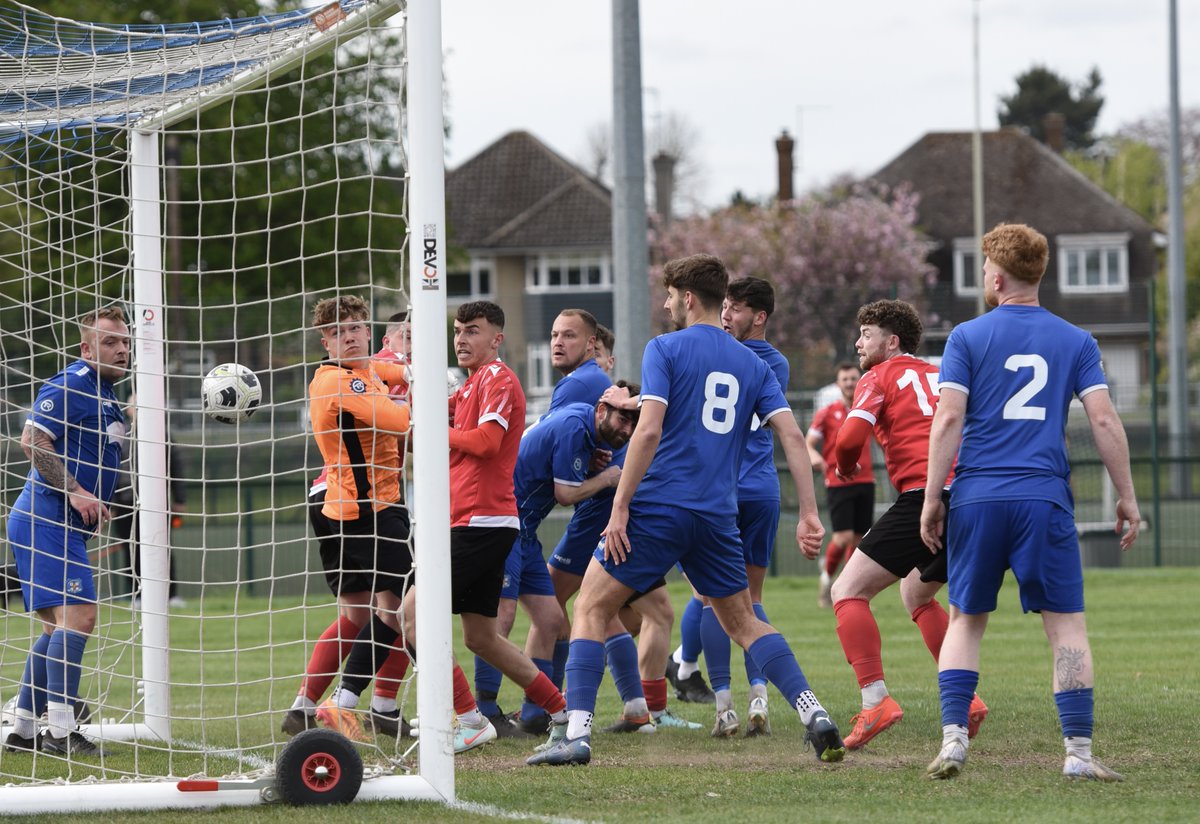 Henry Cook's header, following a long throw-in, equalised for <a href="/CrowleColtsFC/">Crowle Colts FC | Est 1992</a> (red shirts) at <a href="/RustonSports/">Ruston Sports 1st Team FC</a>, but it wasn't enough to lift his side to the top of the <a href="/lincsleague/">Lincs League</a> table. More photos on my Facebook page facebook.com/nigel.west.129